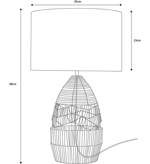 Maui Table Lamp