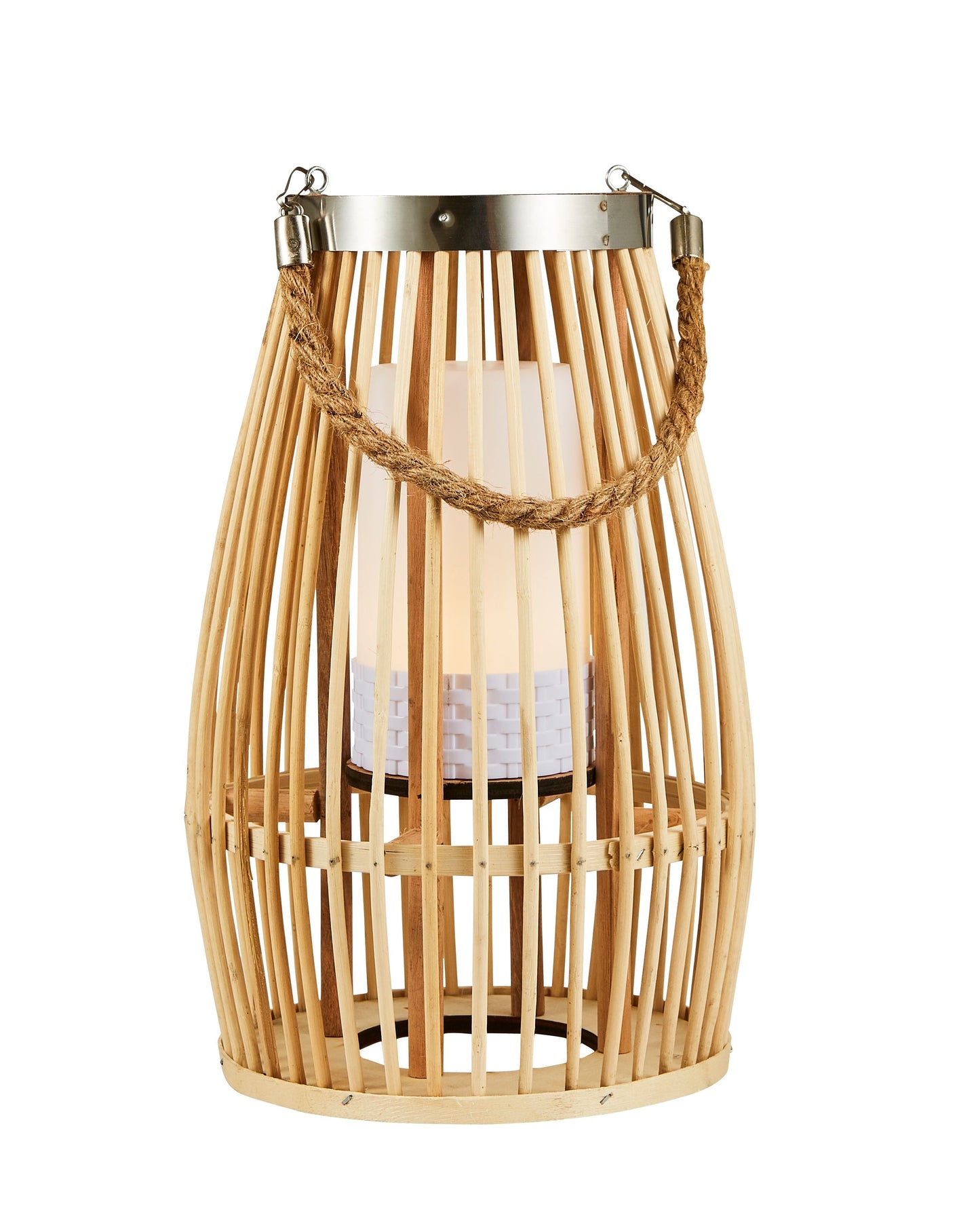 Cooke Bamboo LED Lantern