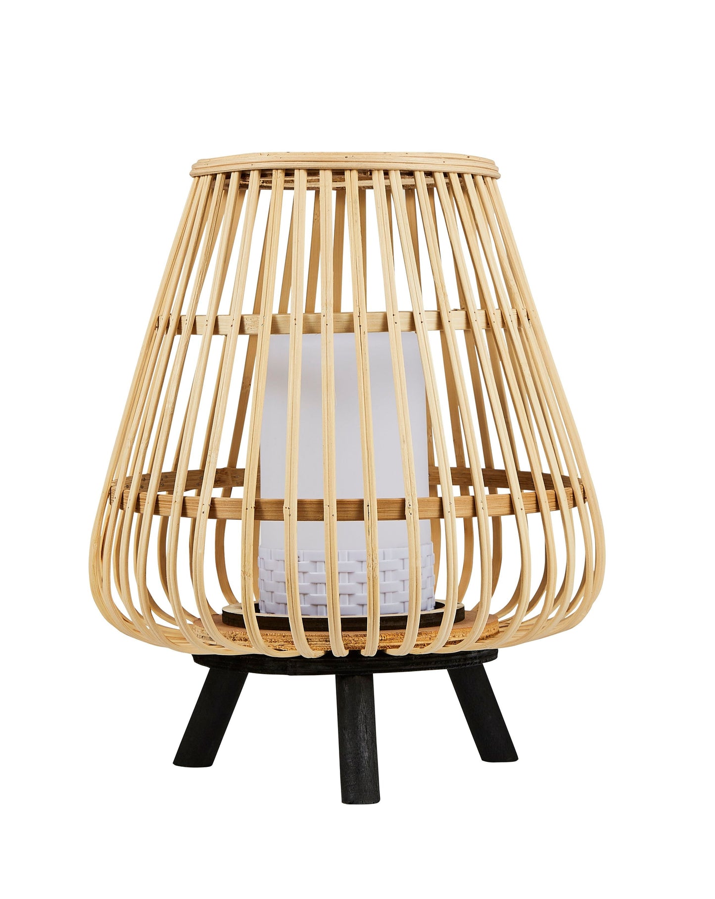 Catalina Bamboo LED Lantern