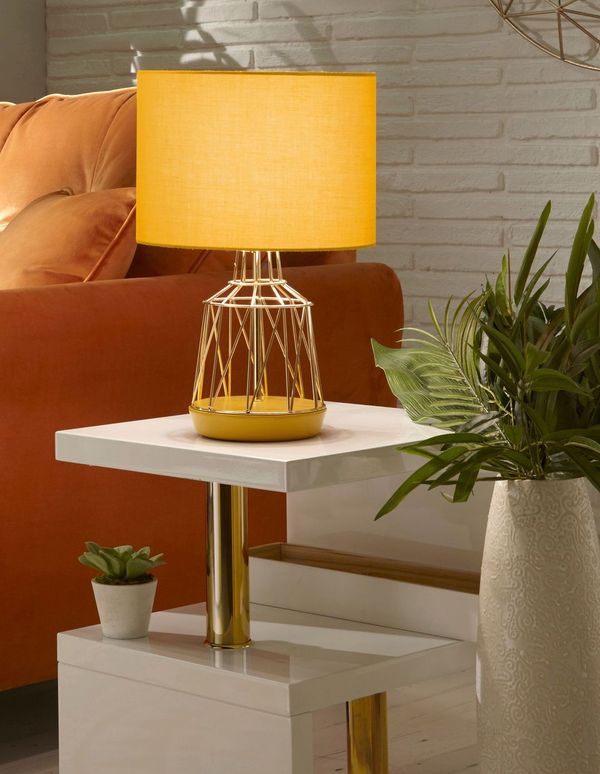 Macaron Table Lamp Ochre