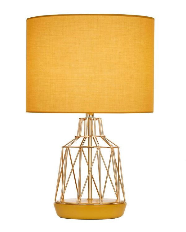 Macaron Table Lamp Ochre